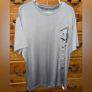 Reebok Men's Silver Graphic Tee